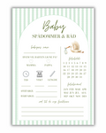 Spådomsark til babyshower