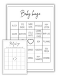 Babyshower bingo