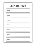 Ukeplanlegger